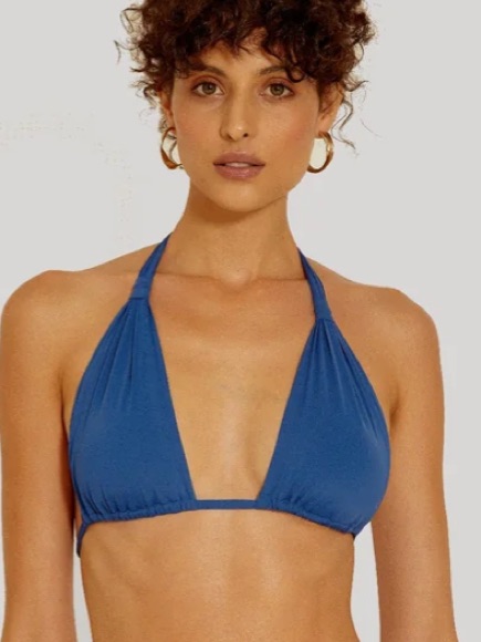 Lenny Niemeyer Adjustable Halter Bikini Top S